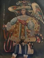 Cuzco School (Mid XX) - NO RESERVE - Archangel St Miguel