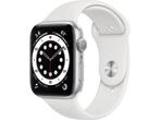Apple Watch Series 6 (40mm) Zilver (Wit), Verzenden, Zo goed als nieuw