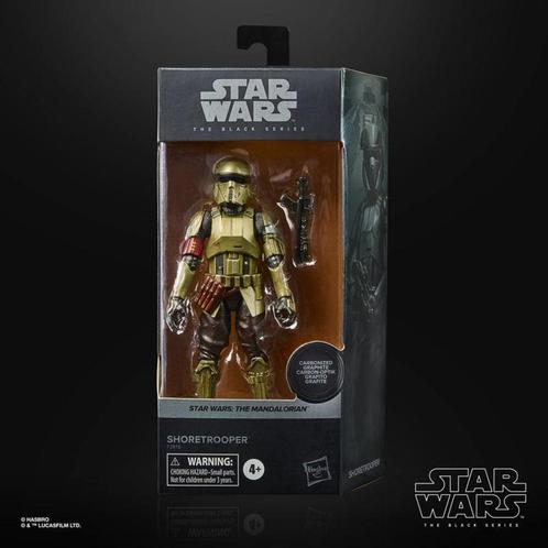 Star Wars The Mandalorian Black Series Carbonized Shoretr..., Verzamelen, Star Wars, Actiefiguurtje, Zo goed als nieuw, Verzenden