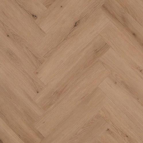 Mantaro Herringbone Dryback Pecan MAN HB DB-5619 PVC, Huis en Inrichting, Stoffering | Vloerbedekking, Overige typen, Overige kleuren