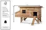 Houten Kippenhok FINN -VOLDUX, Dieren en Toebehoren, Pluimvee | Toebehoren, Verzenden, Nieuw
