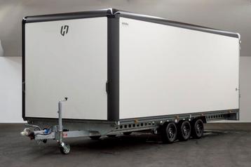 Henra Gesloten Plateauwagen 633x248x220 3500Kg Gesloten beschikbaar voor biedingen