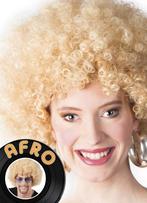 Afropruik blond luxe, Verzenden, Nieuw