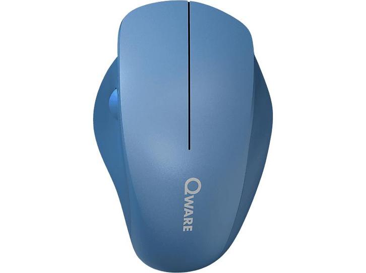 Qware -  Luton Draadloze Muis -  - Blauw, Computers en Software, Muizen, Rechtshandig, Ergonomisch, Draadloos, Nieuw, Muis, Verzenden