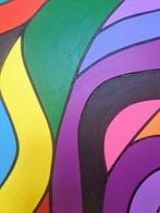 Franklin van Dam - Courants Sauvages” – kleurrijk abstract