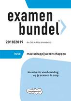 Examenbundel 2018 2019 havo maatschappijwetens 9789006429220, Boeken, Zo goed als nieuw