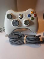 Witte Xbox 360 Pro (60gb) met 1 controller en alle kabels, Spelcomputers en Games, Spelcomputers | Xbox 360, Nieuw, Ophalen of Verzenden