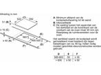 Bosch PIE63KBB5E - Inbouw inductie kookplaat - 4 kookzones -, Verzenden, Zo goed als nieuw