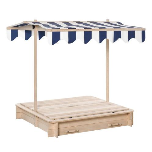 TRUUSK Sandpit Houten Zandbak Voor Tuin Zandbak Met Dak Feli, Kinderen en Baby's, Speelgoed | Buiten | Zandbakken, Nieuw, Verzenden