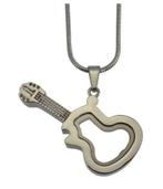 Assieraad, ashanger rvs gitaar zichtbaar, Nieuw, Zilver, Overige materialen, Kruis of Symbool