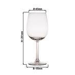 GGM Gastro | (6 stuks) Wijnglas - ESPRIT - 450 ml - |, Verzenden, Nieuw, Effen