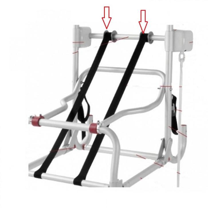 Fiamma Straps CB lift (2pcs) 98656-171, Auto diversen, Fietsendragers, Ophalen of Verzenden