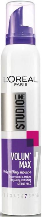 L'OREAL STUDIO LINE VOLUM' MAX BODY-BUILDING MOUSSE SPUITB.., Nieuw, Verzenden