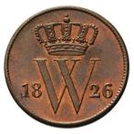 1 Cent 1826 Willem I FDC, Postzegels en Munten, Munten | Nederland, Verzenden