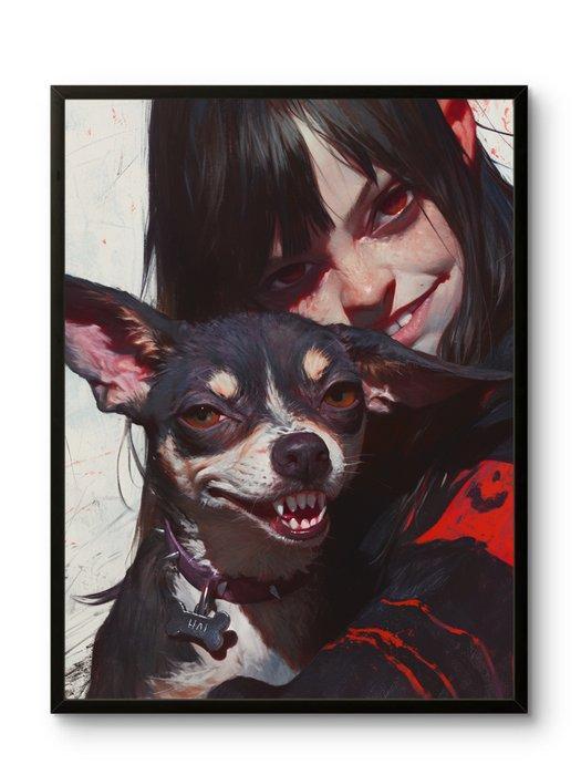 Roger Haus - HAI Grand Champ - Hand Signed, Antiek en Kunst, Kunst | Designobjecten