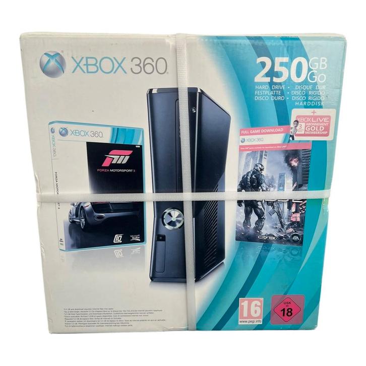Microsoft Xbox 360 S Console - Forza Motorsport 3 Edition (V, Spelcomputers en Games, Spelcomputers | Xbox | Accessoires, Nieuw