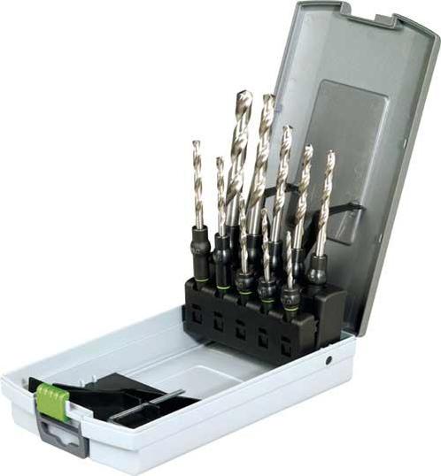 Festool Spiraalboor Cassette HSS 3-10/10X CENTROTEC FESTOOL-, Doe-het-zelf en Verbouw, Schildersmaterialen, Nieuw, Ophalen of Verzenden