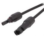 MC4 verlengkabel - Male + Female connector - 2 meter - 4mm, Doe-het-zelf en Verbouw, Zonnepanelen en Toebehoren, Nieuw, Ophalen of Verzenden