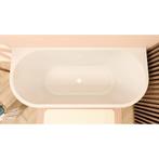 Wiesbaden Liora Half Vrijstaand Ligbad - 170x75cm - Acryl, Ophalen of Verzenden, Nieuw