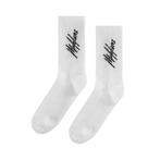 Malelions Men Signature Sokken 2-Pack Heren Wit, Kleding | Heren, Sokken en Kousen, Nieuw, Malelions, Wit, Verzenden
