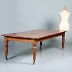 Eetkamertafel tot 12 personen Victoriaans ca 1860 in mooie o, Antiek en Kunst, Antiek | Meubels | Tafels, Ophalen of Verzenden