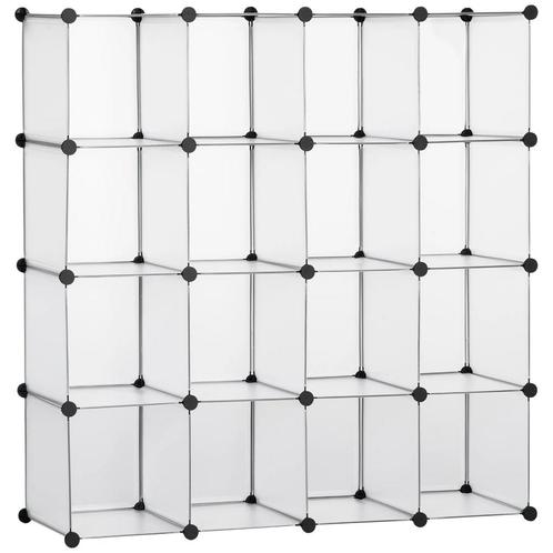 TRUUSK DIY Kubus Opbergsysteem 16 Kubussen Opbergdoos Kunsts, Huis en Inrichting, Kasten | Boekenkasten, Nieuw, Verzenden