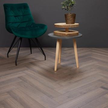 Plak-PVC visgraat gerookt eiken v.a. €7,98 - ACTIE beschikbaar voor biedingen