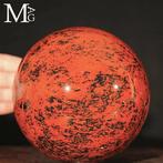 Mahonie Obsidiaan Bol Zeer Zeldzame Kwaliteit - Rode, Verzamelen