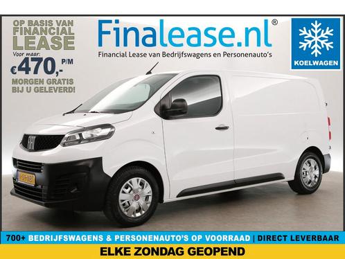 Fiat Scudo 1.5 MultiJet L2H1 NACHTKOELING 360 Camera €470pm, Auto's, Bestelauto's, Lease, Handgeschakeld, Diesel, Fiat, Wit, Verzenden