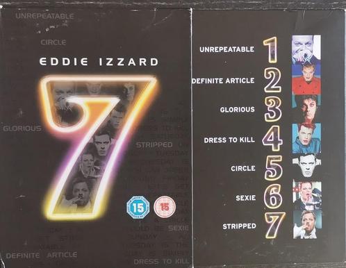 Eddie Izzard - 7 Shows -           Gratis verzenden, Cd's en Dvd's, Dvd's | Tv en Series, Gebruikt, Boxset, Komedie, Vanaf 12 jaar