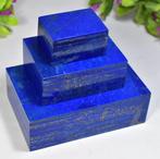 3-delige set lapis lazuli Sieradendozen - Hoogte: 49 mm -, Verzamelen, Mineralen en Fossielen