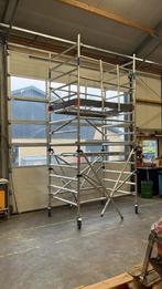 Rolsteiger Alumexx  L190xB135cm - 5.20m werkhoogte, Doe-het-zelf en Verbouw, Steigers, Ophalen, Zo goed als nieuw, Rolsteiger of Kamersteiger