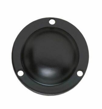 Intersteel Afdekplaatje tbv bout voordeurknop mat zwart, Doe-het-zelf en Verbouw, Hang- en Sluitwerk, Nieuw, Ophalen of Verzenden