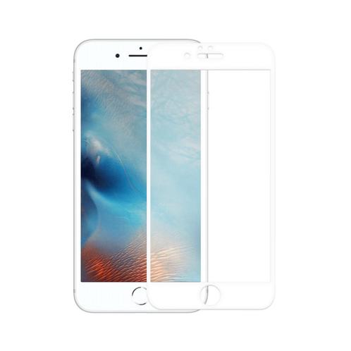 iPhone 6s screenprotector gehard glas Edge to Edge - Wit, Telecommunicatie, Mobiele telefoons | Toebehoren en Onderdelen, Bescherming