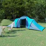 vidaXL Tent 6-persoons blauw en lichtblauw, Verzenden, Nieuw, Tot en met 2