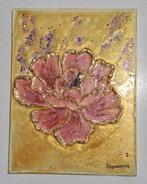 Olga Lykasevych (XX) - Peonia Flor de la riqueza y el honor, Antiek en Kunst, Kunst | Schilderijen | Modern