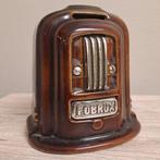 fobrux - Spaarpot - Smeedijzer - Miniatuurstoof /spaarpot, Antiek en Kunst, Curiosa en Brocante