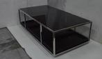 Coffee Table Milano 160x80x40cm With Clear Glass, Huis en Inrichting, Tafels | Salontafels, Nieuw, Ophalen of Verzenden