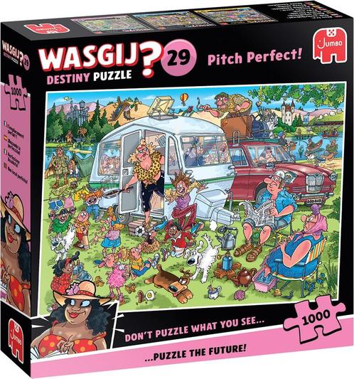 Wasgij Destiny 29 - Op de camping! Puzzel (1000 stukjes) |, Hobby en Vrije tijd, Denksport en Puzzels, Nieuw, Verzenden