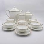 Bernardaud & Co. Limoges - Koffieservies voor 6 - Porselein, Antiek en Kunst