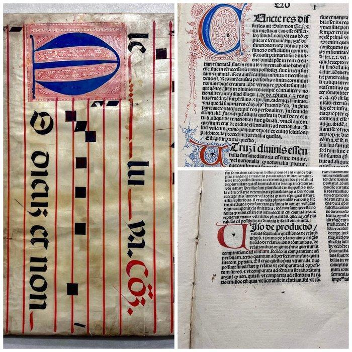 Ioannes Duns Scoto / Doctor Subtilis - Quotlibeta Doctoris, Antiek en Kunst, Antiek | Boeken en Bijbels