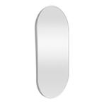 [en.casa] Spiegel Picciano hangend 40x80 cm wit mat, Huis en Inrichting, Woonaccessoires | Spiegels, Verzenden, Nieuw