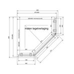 Aanbieding: Douchecabine Van Rijn ST05 Vijfhoek Met, Ophalen of Verzenden, Nieuw