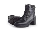 Mustang Veterboots in maat 39 Zwart | 10% extra korting, Kleding | Dames, Schoenen, Verzenden, Zwart, Overige typen, Zo goed als nieuw