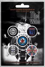 The Who Button Quadrophenia 5-pack officiële merchandise, Nieuw, Ophalen of Verzenden, Gebruiksvoorwerp