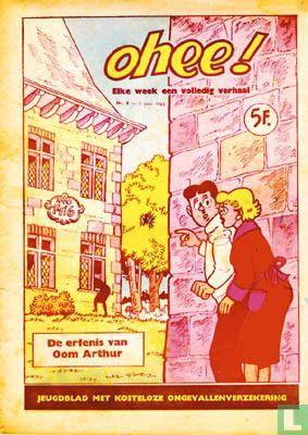 Dees Dubbel en Cesar - De erfenis van oom Arthur - 1963, Boeken, Stripboeken, Zo goed als nieuw, Eén stripboek, Verzenden