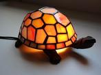 Tafellamp - Brons - Glas - Metal - Vintage Tiffanystyle lamp, Antiek en Kunst