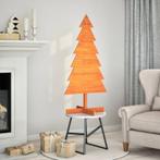 vidaXL Kerstdecoratie kerstboom 120 cm massief grenenhout, Diversen, Kerst, Verzenden, Nieuw