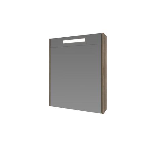 Spiegelkast BWS Salt 1 Deur Met LED 60x60 cm Incl., Doe-het-zelf en Verbouw, Sanitair, Bad, Nieuw, Ophalen of Verzenden