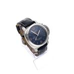 Panerai Luminor GMT PAM01033; Automatisch heren horloge, Overige merken, Leer, Polshorloge, Ophalen of Verzenden